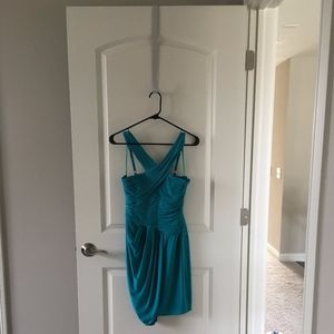 BCBGMaxAzria turquoise dress